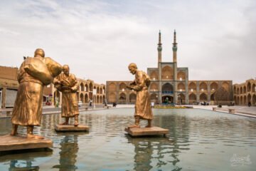 Journey to Yazd, a city renowned for its wind towers and ancient mud-brick architecture. Discover the sacred silence of Jameh Mosque and explore the maze-like alleys of the historic Fahadan neighborhood. Witness the mesmerizing sunset from the rooftop of the Amir Chakhmaq Complex.